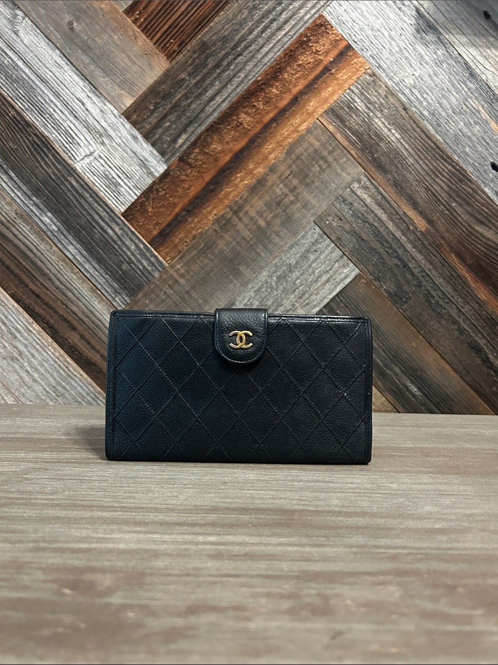 Chanel Quilted Lambskin Wallet